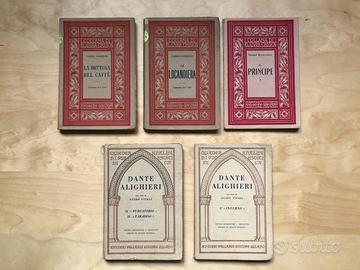 Vecchi libri Vallardi Editore Milano (5 libri)