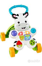 Zebra carrellino primi passi Fisher-Price