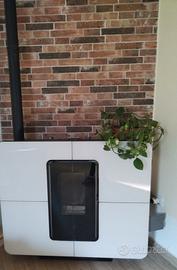 stufa a pellet thermorossi slim quadro 
