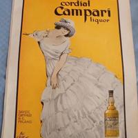 RARA PUBBLICITA' CAMPARI - 1924 - ORIGINALE