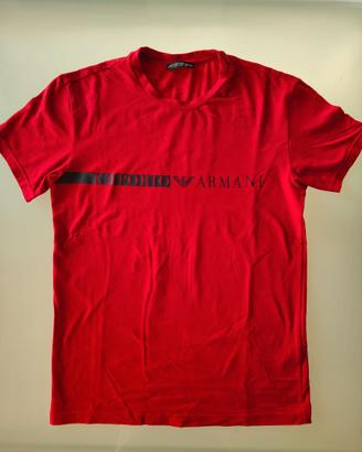 T-shirt Emporio Armani Underwear Rossa