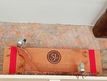 cassetta legno e supporto Patanegra 