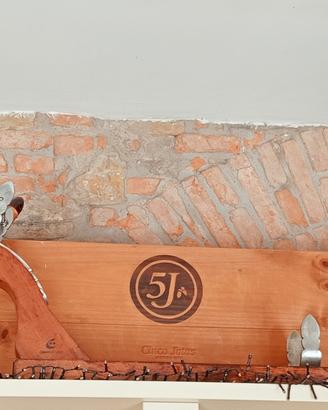 cassetta legno e supporto Patanegra 