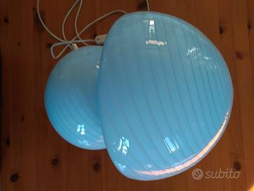 Lampada vintage a forma di fungo di Murano
