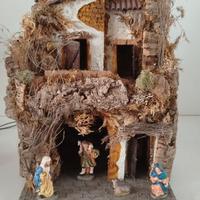 Presepe completo di Luci