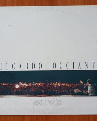 Riccardo Cocciante "Quando si vuole bene" lp