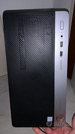 Computer desktop hp prodesk i7 8700 ssd 260Gb