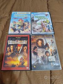 Lotto 4 DVD in italiano animazione-fantasy