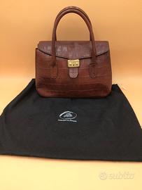 Borsa da donna The Bridge Vintage in pelle marrone