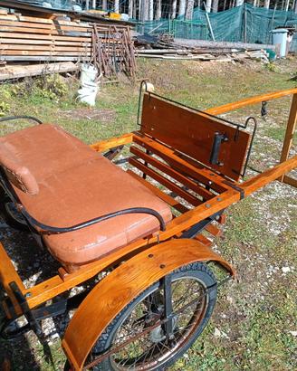 calesse in legno