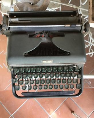 Macchina da scrivere vintage HALDA Made in Sweden 