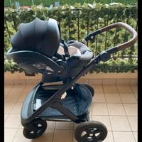 trio stokke trailz con isofix e R129 e sacco