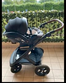 trio stokke trailz con isofix e R129 e sacco