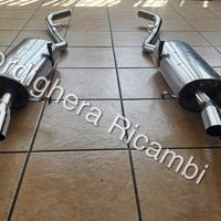 Maserati ghibli biturbo 1992 1995 terminale inox
