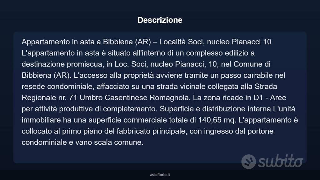 Appartamento – Bibbiena, Camprena - Vista 4