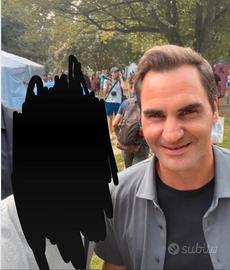 pallina autografata Roger Federer-Wimbledon