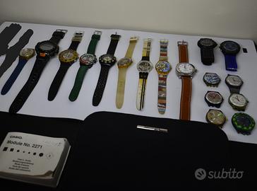 Lotto 17 orologi (automatici e a batteria)