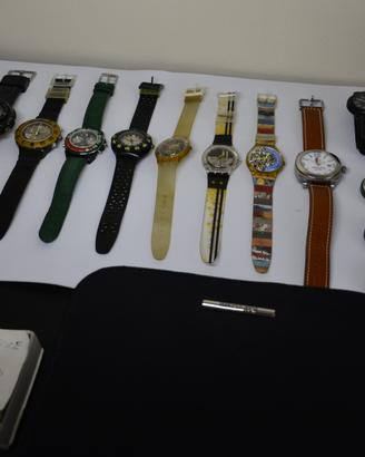 Lotto 18 orologi (automatici e a batteria)