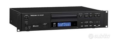 TASCAM CD-200BT Lettore CD con Bluetooth nuovo!