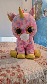 Peluche Ty Occhioni Unicorno grande 
