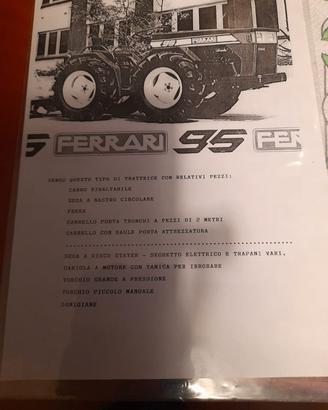 Trattrore Ferrari 95 RS 