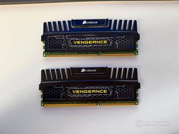 RAM Corsair Vengeance 8GB (2×4GB) DDR3 1600MHz – D