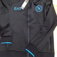 felpa cn zip del napoli ufficiale 