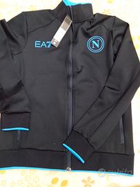 felpa cn zip del napoli ufficiale 