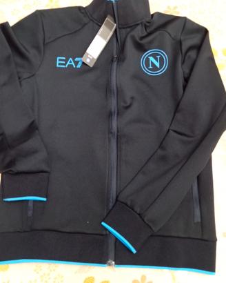 felpa cn zip del napoli ufficiale 