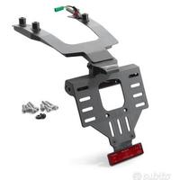 Portatarga Husqvarna Vit/Svart 401 2018-19