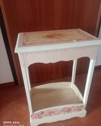 mobiletto shabby chic in legno