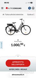 Bici elettrica Elops 28”