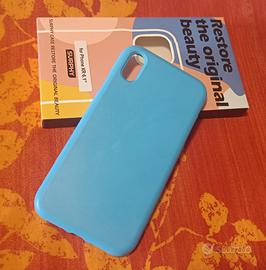 2 Cover+Vetro protettivo per Iphone XR-COME NUOVE