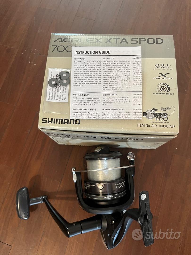shimano aerlex 7000 xta reel Spod – Fish For Tackle Mulinello Shimano Aerlex 7000 XTA