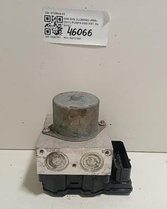 CENTRALINA ABS MINI Cooper 1° Serie 6785944-02 N4