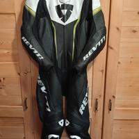 tuta moto in pelle Revit Argon Tg 50 rev'it