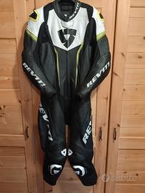 tuta moto in pelle Revit Argon Tg 50 rev'it