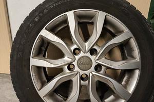 4 cerchi lega gomme invernali 205/55/16