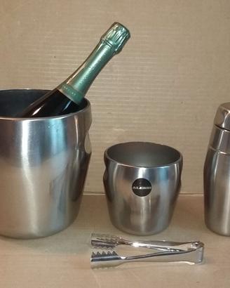 ALESSI Rinfrescatore + Portaghiaccio + Shaker + Mo