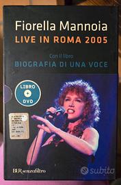 DVD e LIBRO Fiorella Mannoia Live Roma