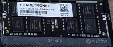 RAM SODIMM 16GB DDR4