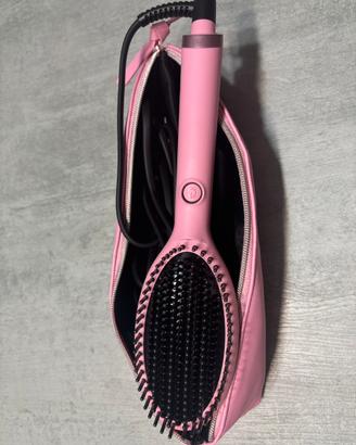 Spazzola lisciante ghd glide rosa glicine