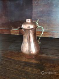 brocca in rame vintage 