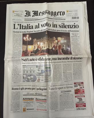 Messaggero veglia Papà Wojtyla 03/04/2005