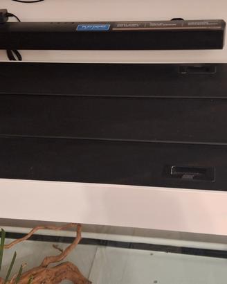 coperchio acquario con led rio 350