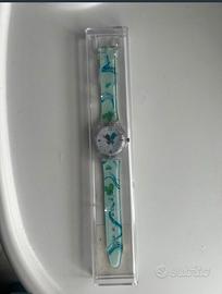 Orologio Swatch bambina farfalle celeste