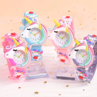 orologi da polso in silicone a tema unicorno