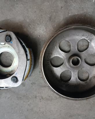 Frizione e  campana piaggio 125 150 200 250