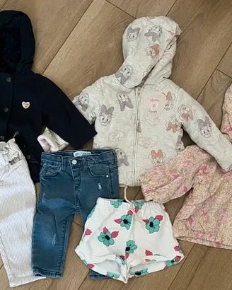 Lotto vestiti bambina 6-12 mesi | Box da 11 kg