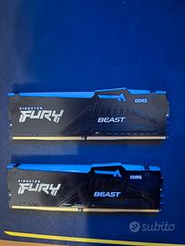 Ram Kingston FURY Beast RGB DDR5 – 32GB
